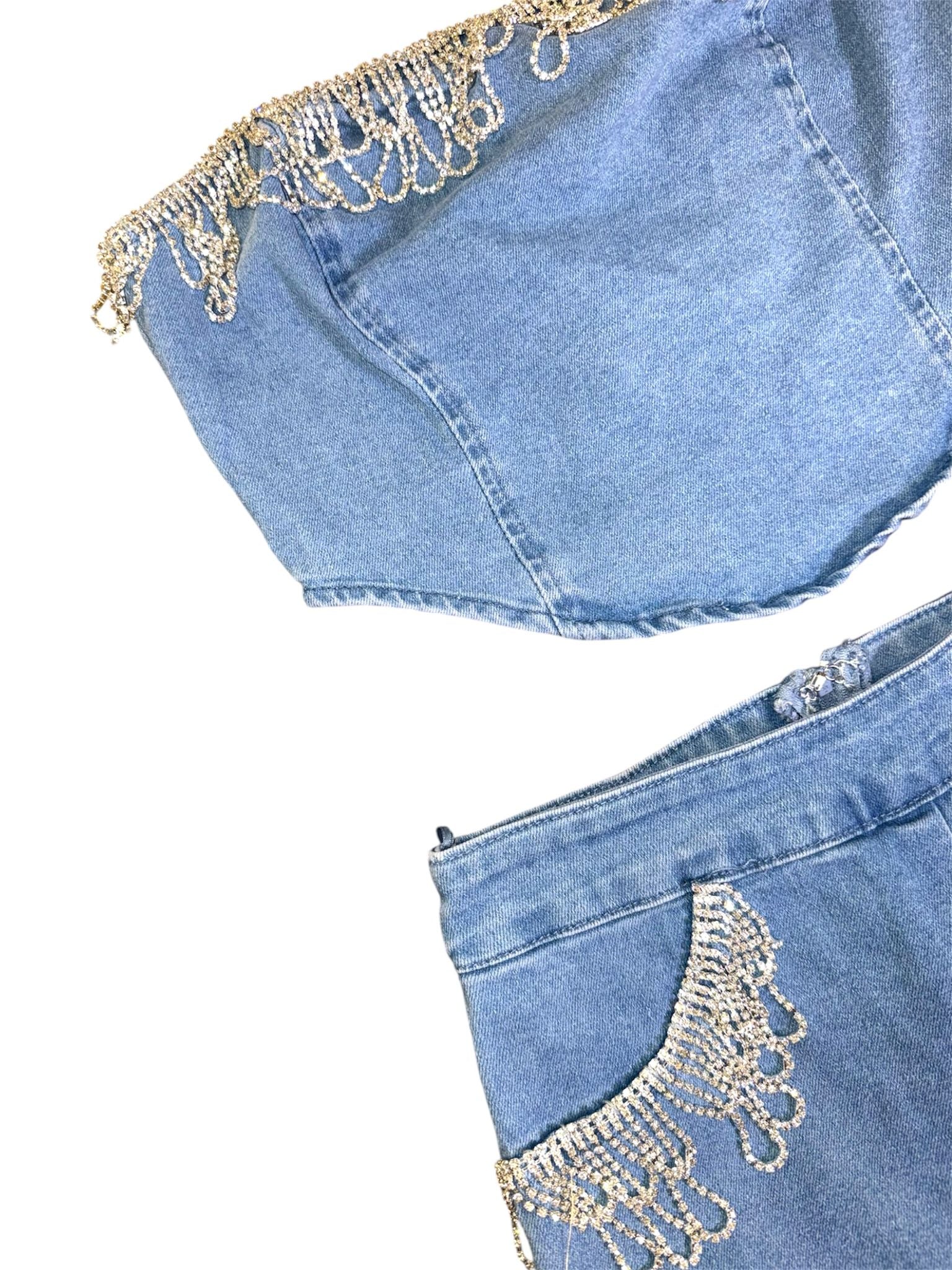 Ivanna Denim Set
