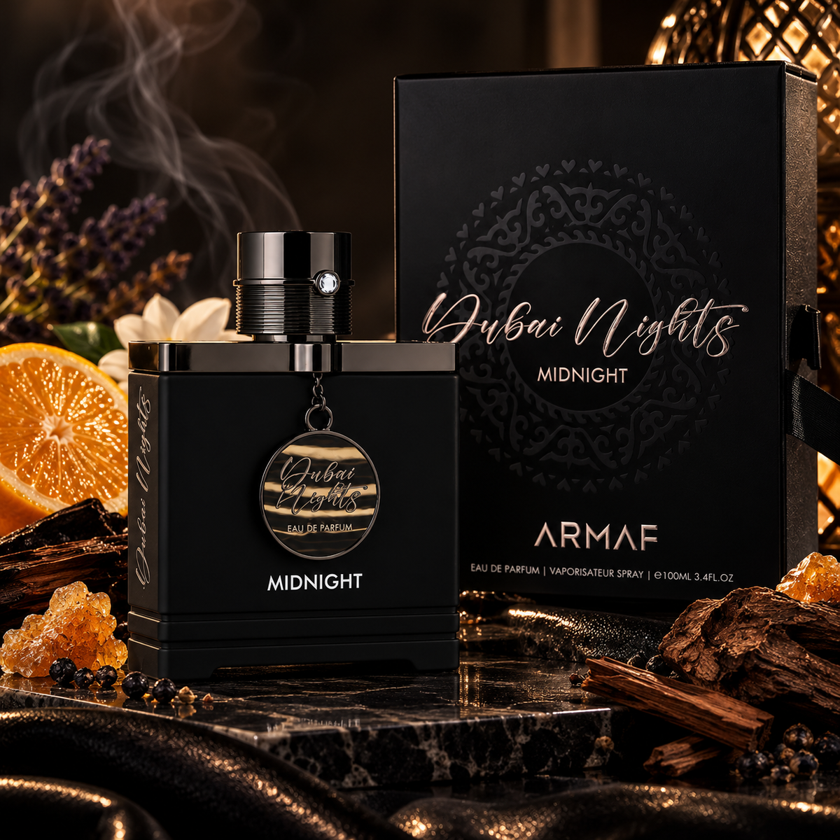 ARMAF Dubai Nights Midnight – Eau de Parfum 3.4 oz for Men