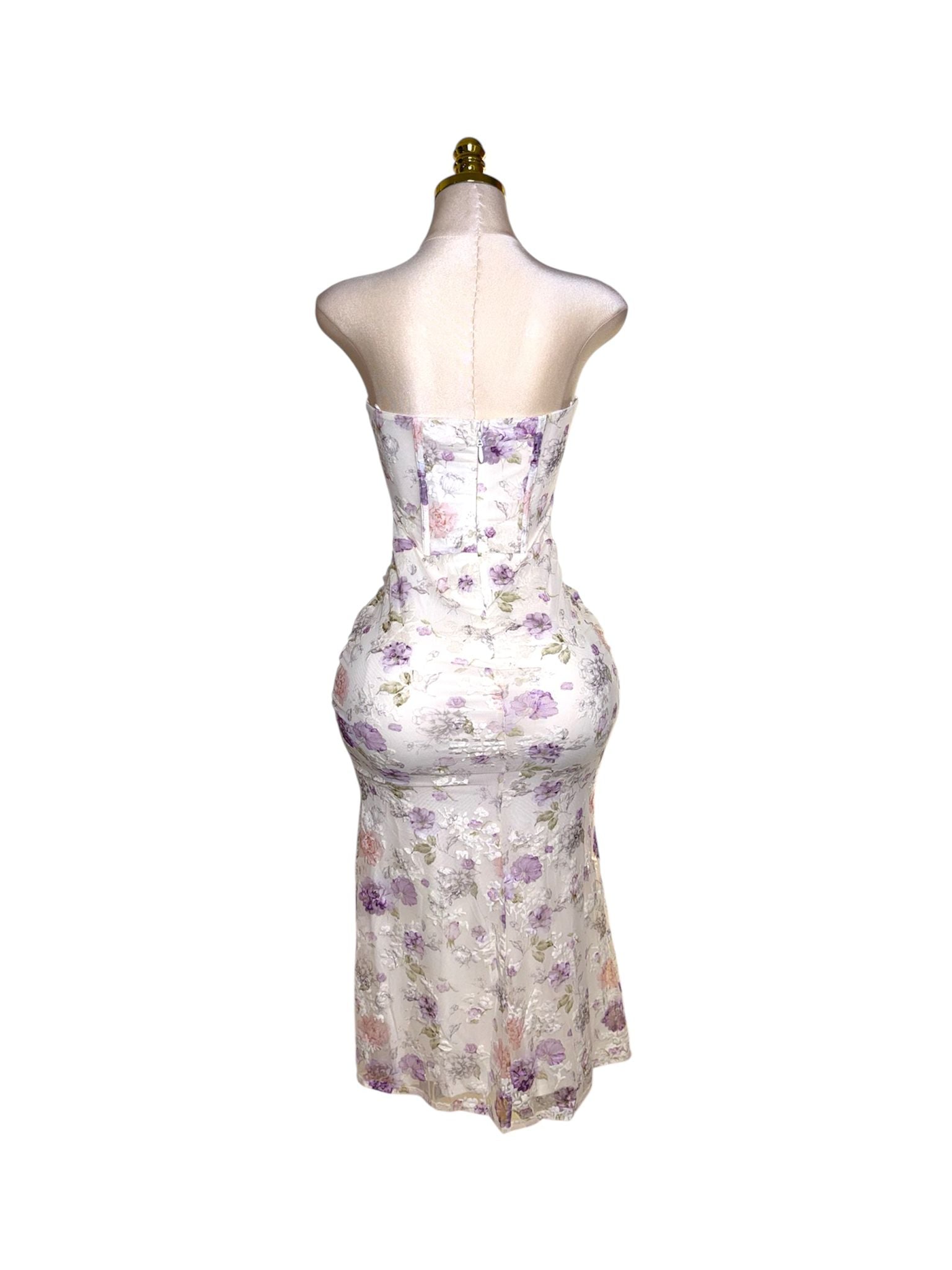 Primrose Corset Midi Dress
