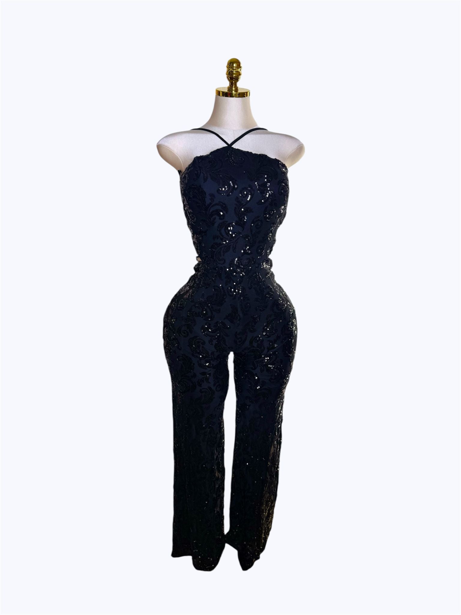 Selena Sequin Jumpsuit