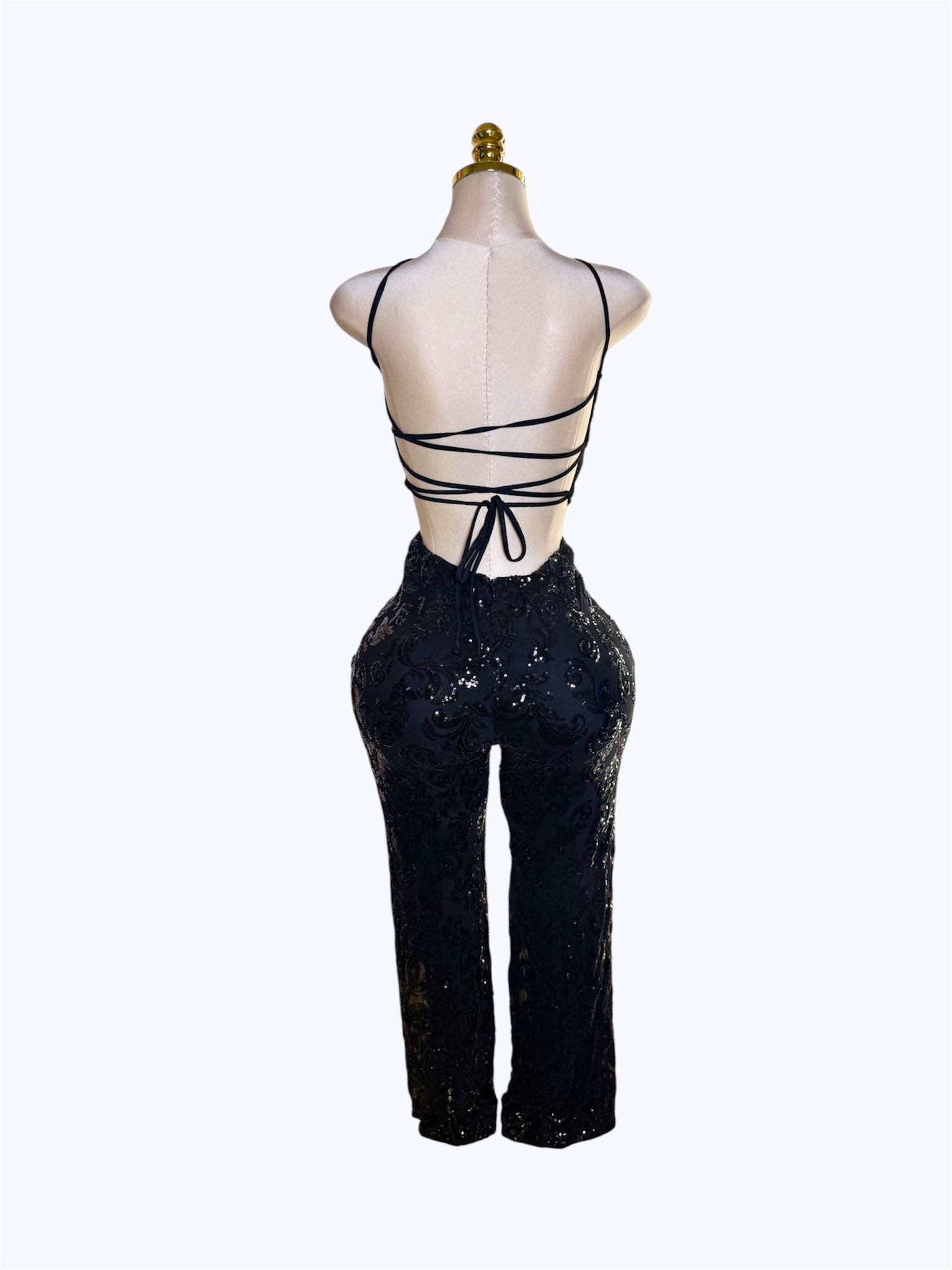 Selena Sequin Jumpsuit