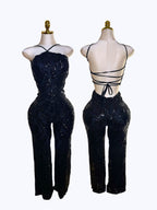 Selena Sequin Jumpsuit