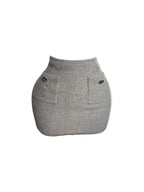 Josefina Cashmere High Waisted Mini Skirt