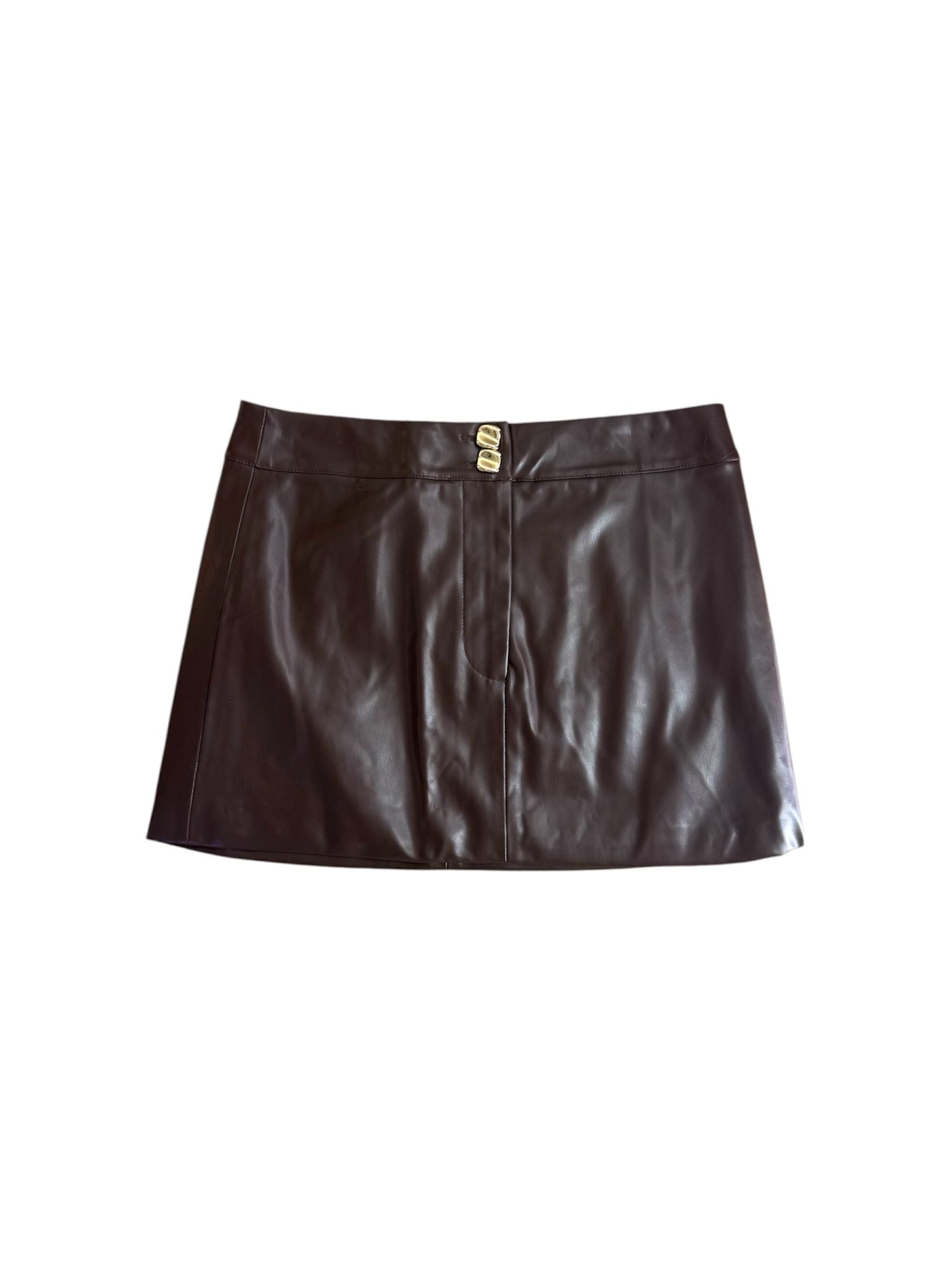Lexy Leather Mini Skirt