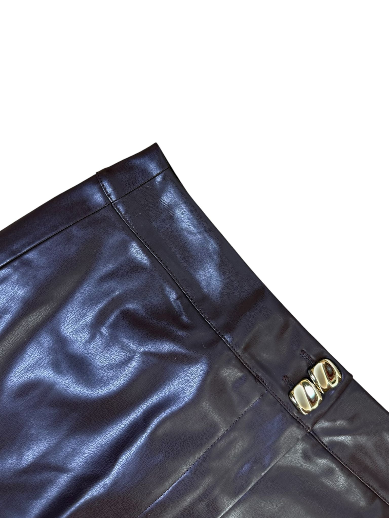 Lexy Leather Mini Skirt