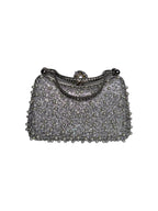 Estella Silver Clutch