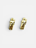10K Gold St Benedict Stud Earrings